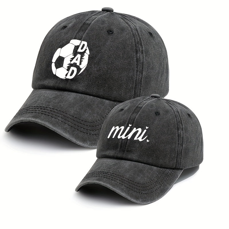 Vater-Sohn-Kappe Fußball