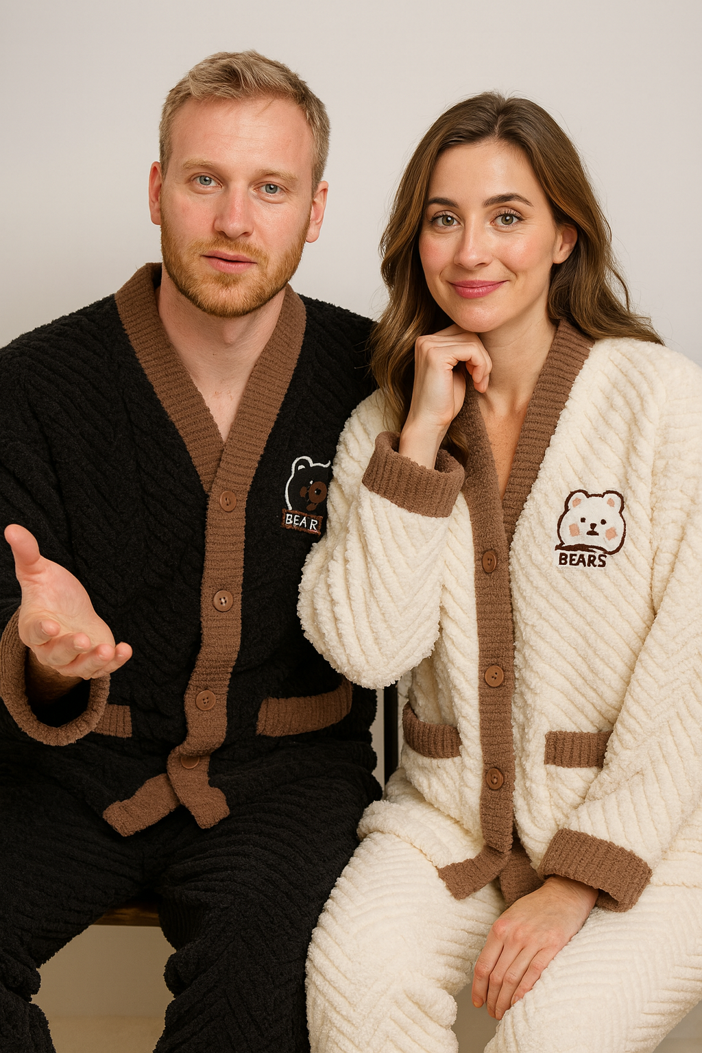 Cute Couple Matching Pajamas