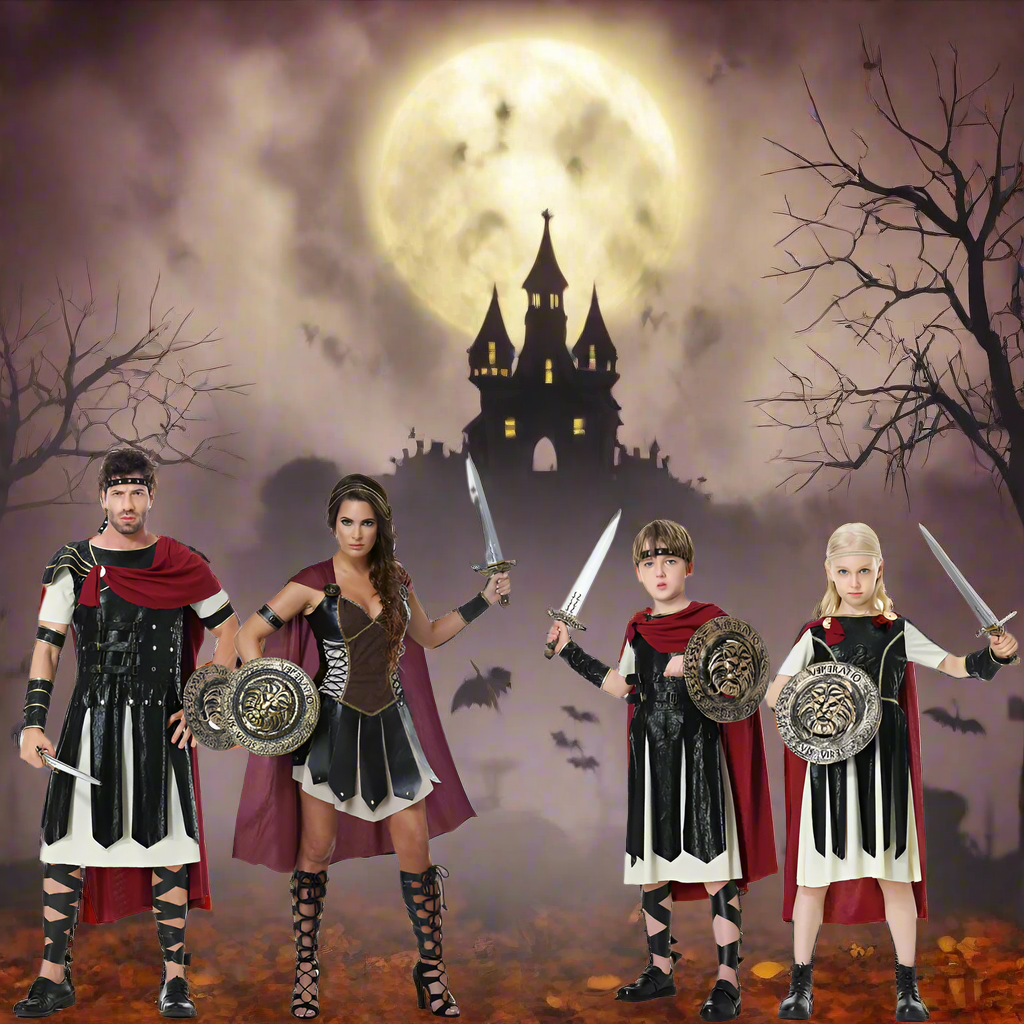 superhelden-kostum-familie