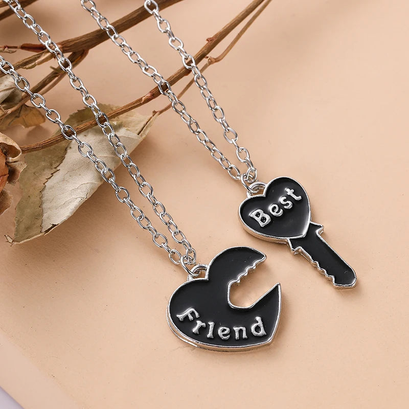 Best Friends Herz Kette