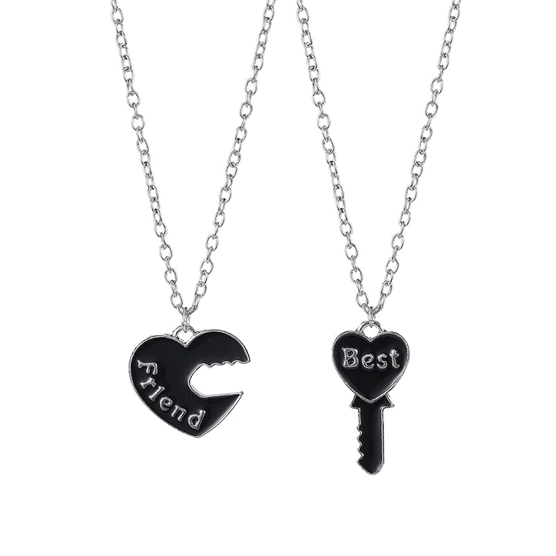 Best Friends Herz Kette