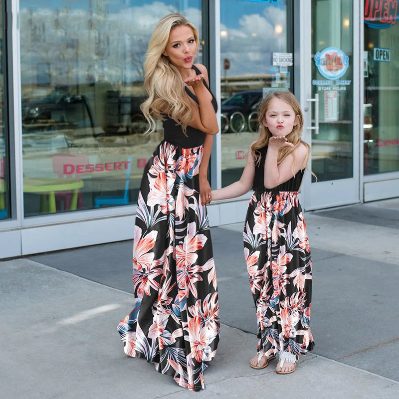 familien-partnerlook-mit-kleidern