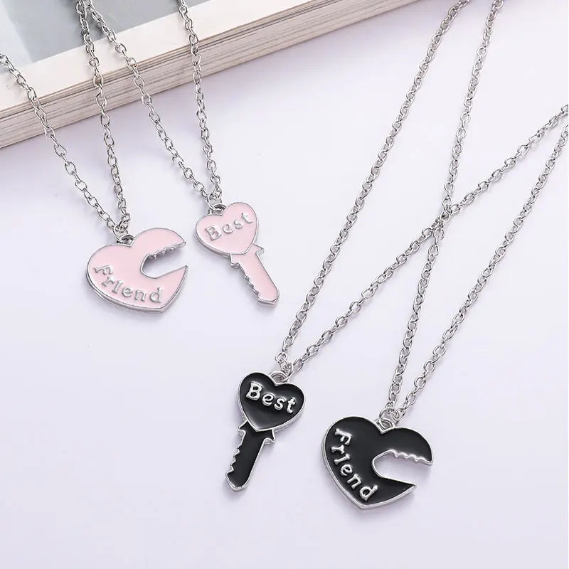 Best Friends Herz Kette