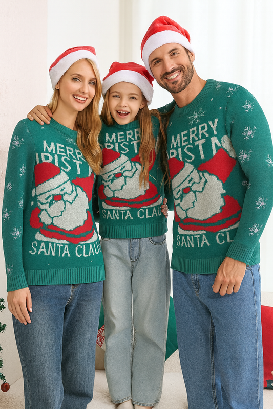 lustige-weihnachtspullover-familie