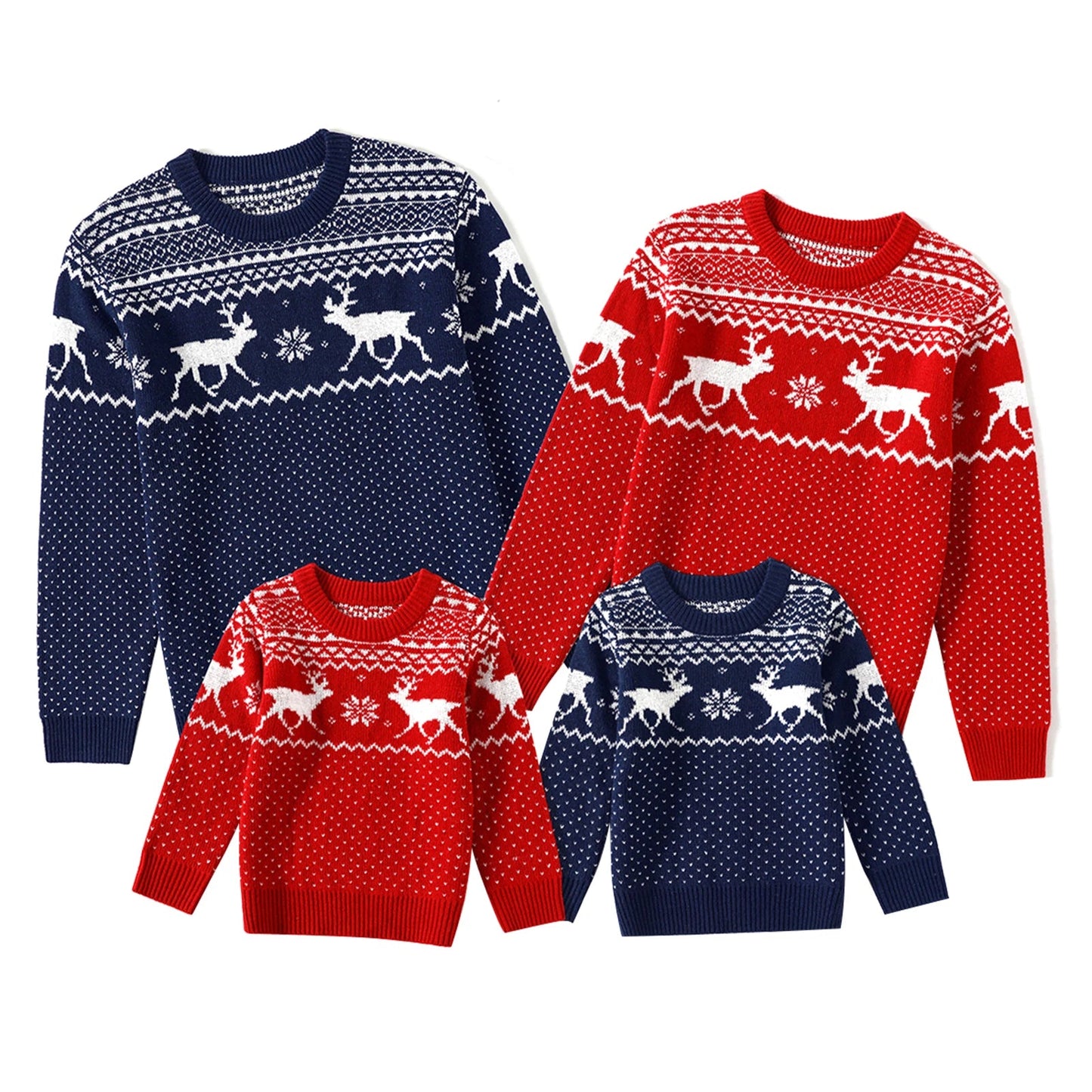 Norweger Pullover Familie