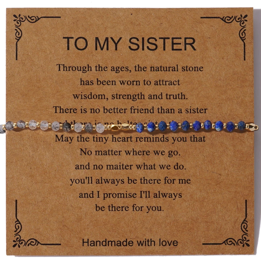 Armband Schwester Gold