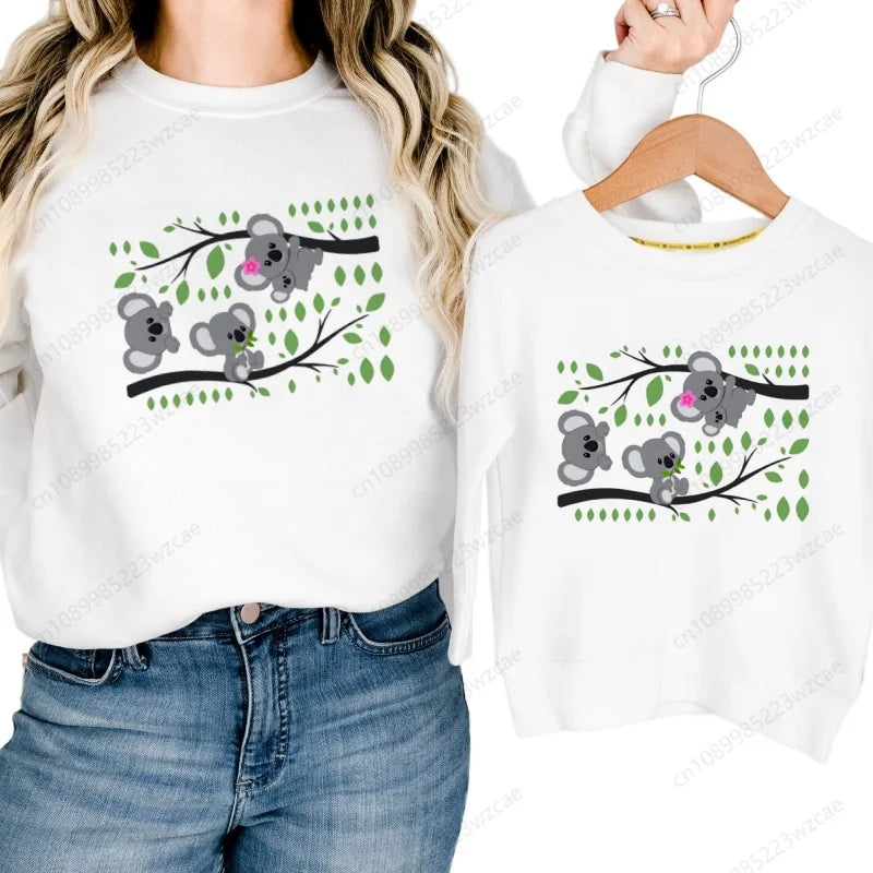 Knitted Pullover For Family