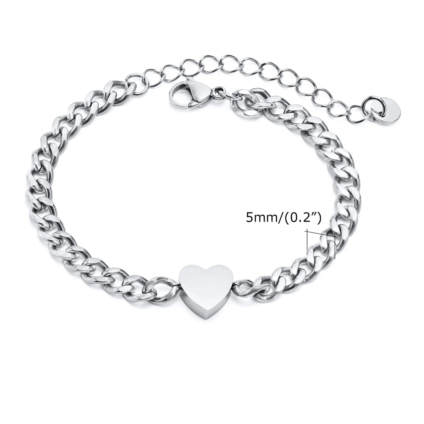 Partner Armband Edelstahl
