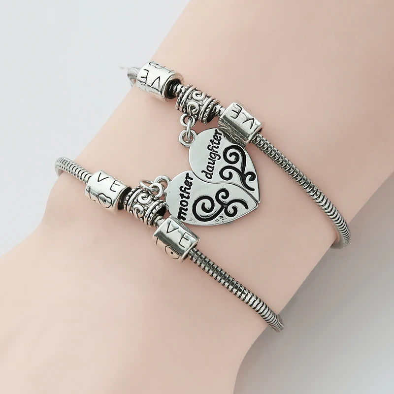 mutter-tochter-armband-silber