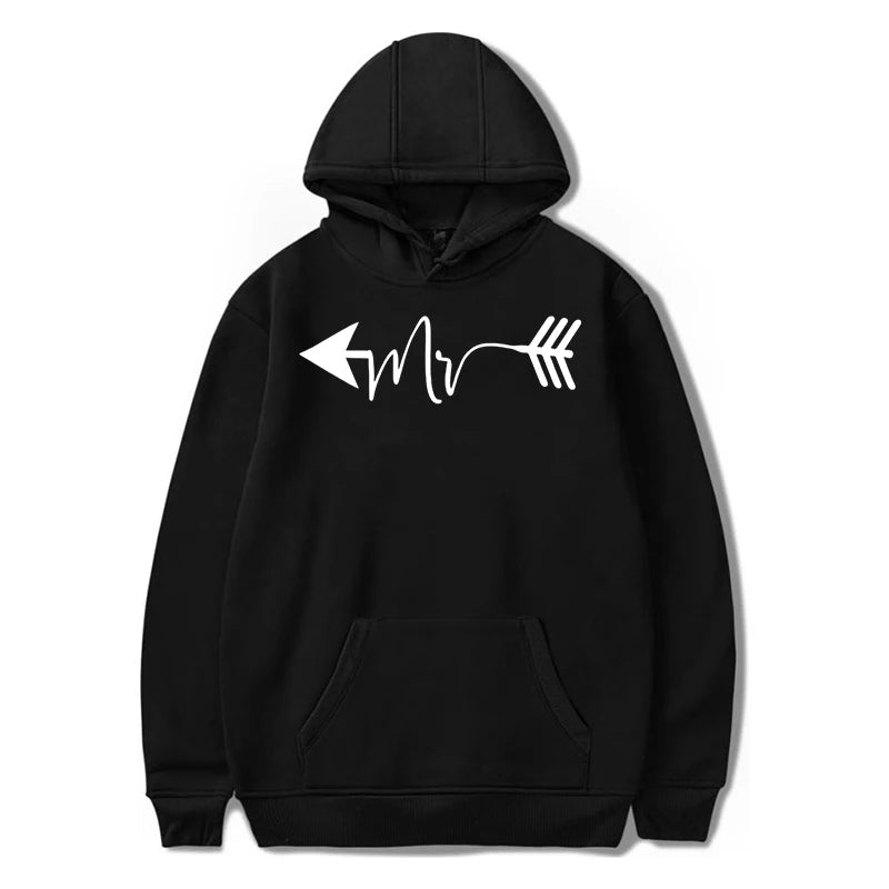 Embroidered Couples Hoodies