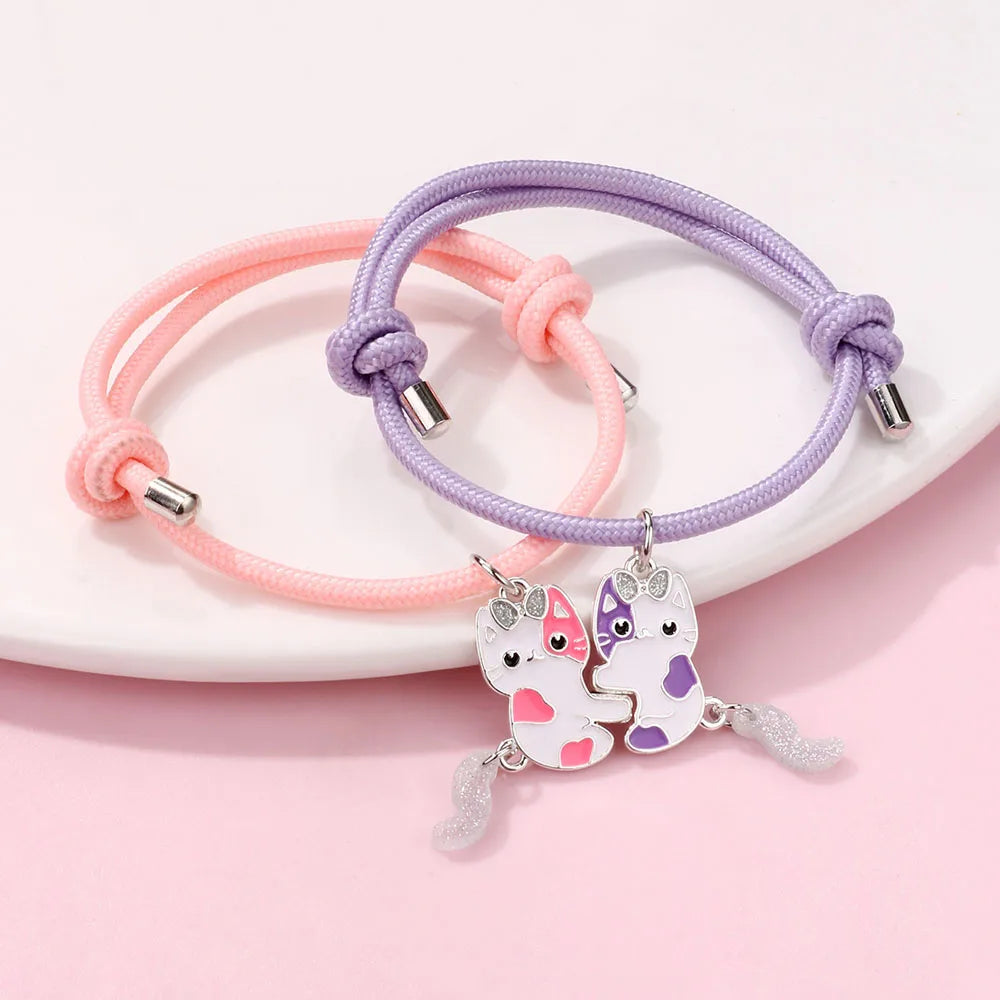 Beste Freunde Armband Silber