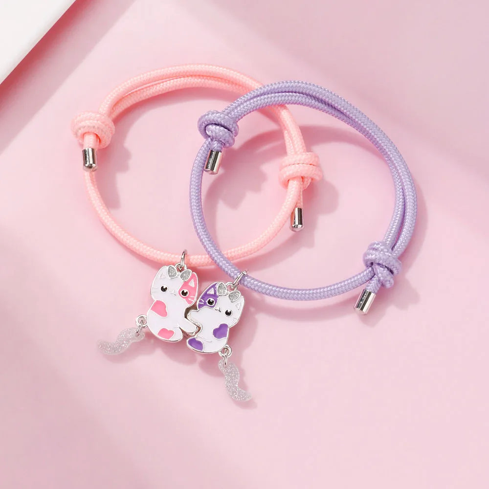 Beste Freunde Armband Silber