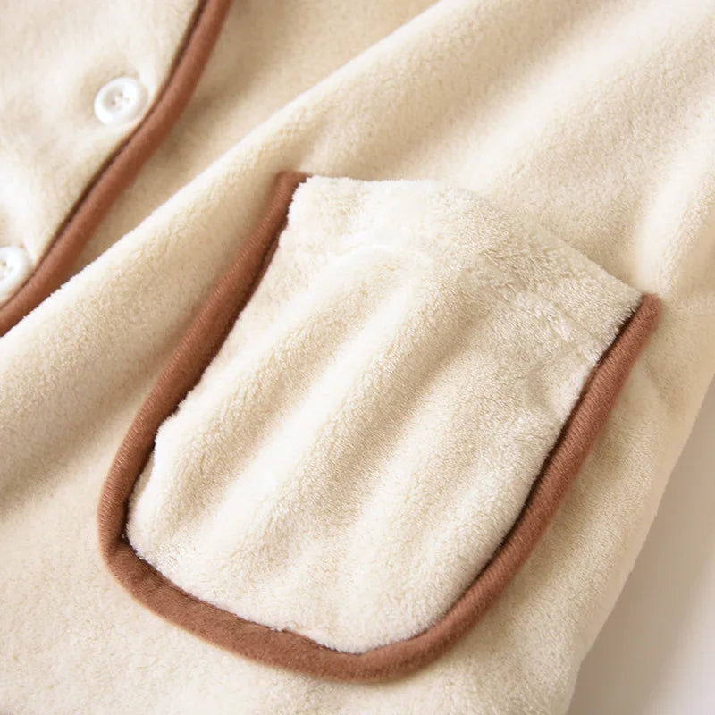 Molliger Paar Pyjama