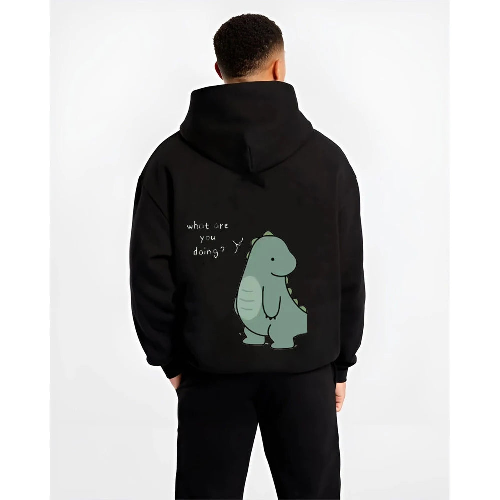 Couple Dino Hoodies