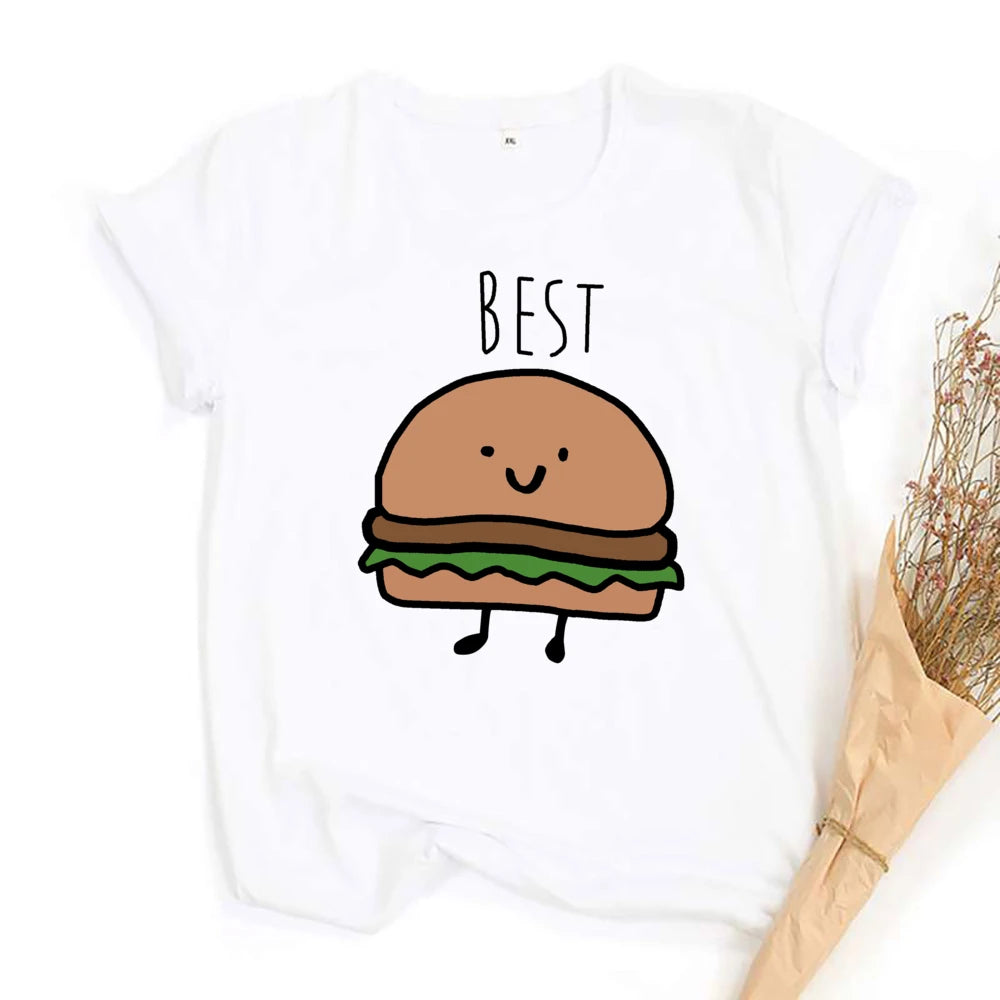 Best Friends Burger Pommes Shirt