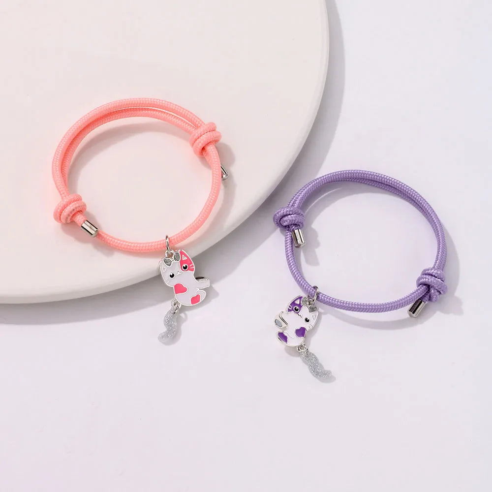 Beste Freunde Armband Silber