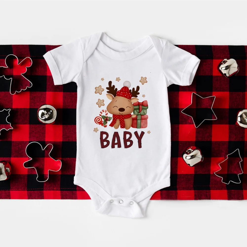 Weihnachts-T-Shirt Familie Passend