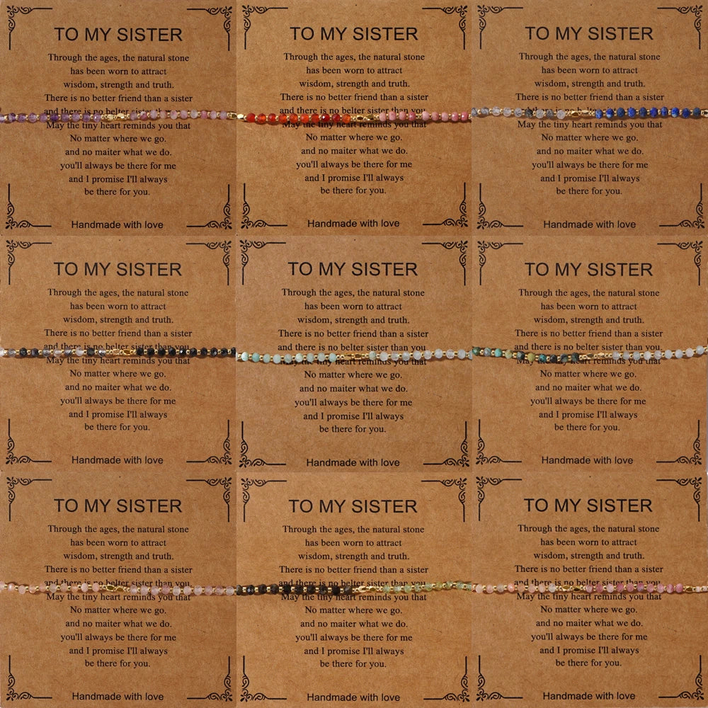 Armband Schwester Gold