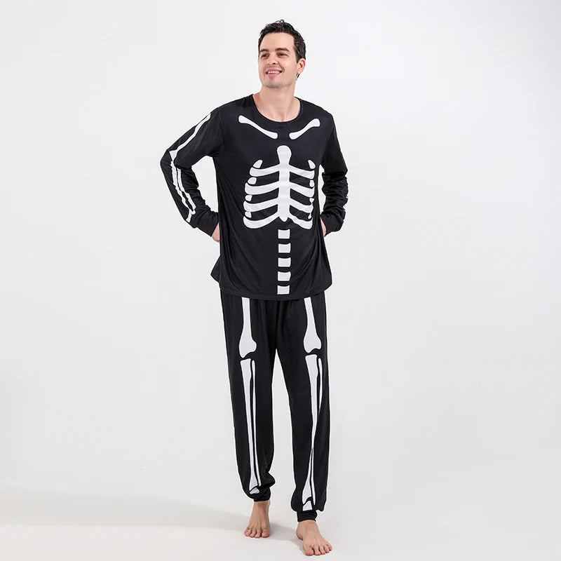 Partner Kostüm Skelett
