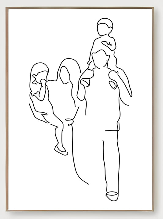 leinwand-bild-familie