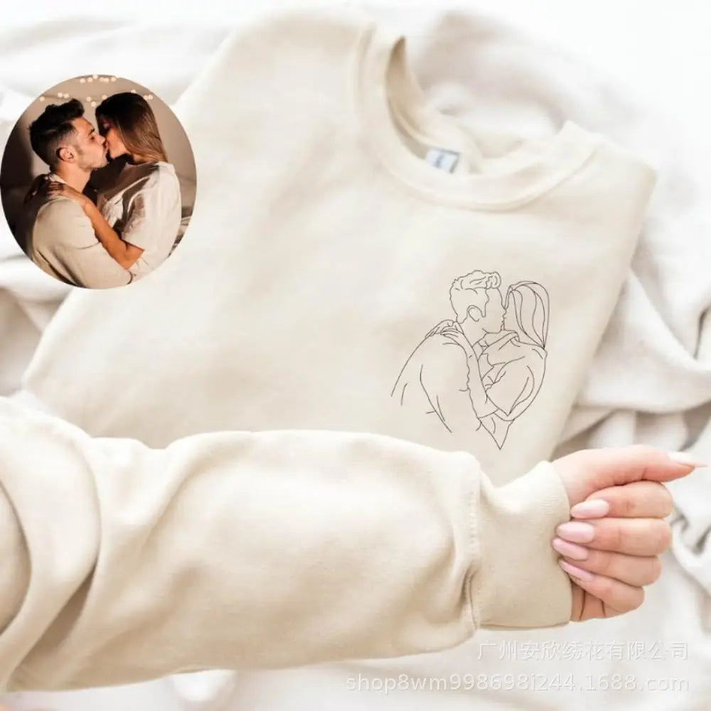 Partner Pullover Initialen