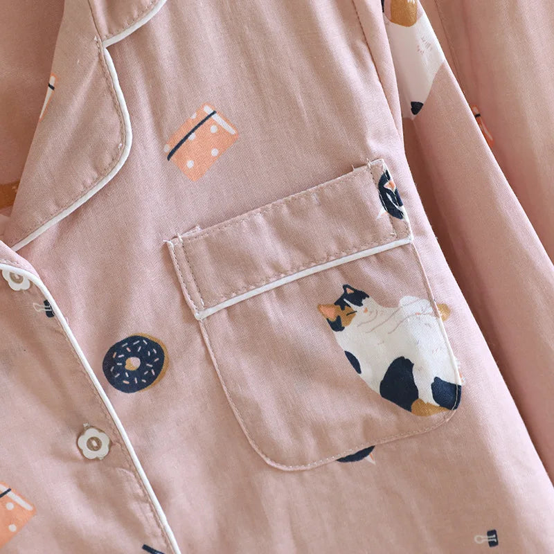 Katzen Matching Pyjamas Couple