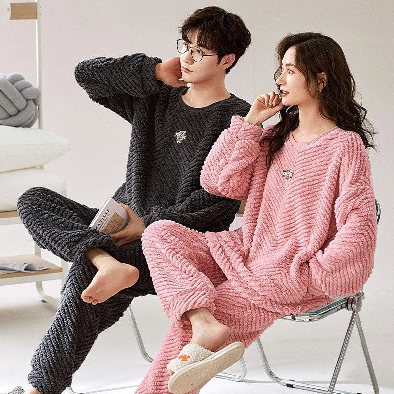 matching-pyjamas-couple-winter