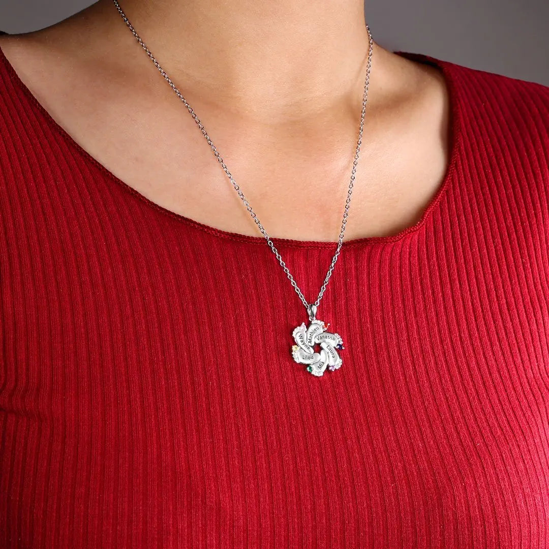 Mama Kette Mit Füßen