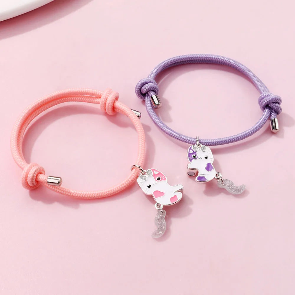 Beste Freunde Armband Silber