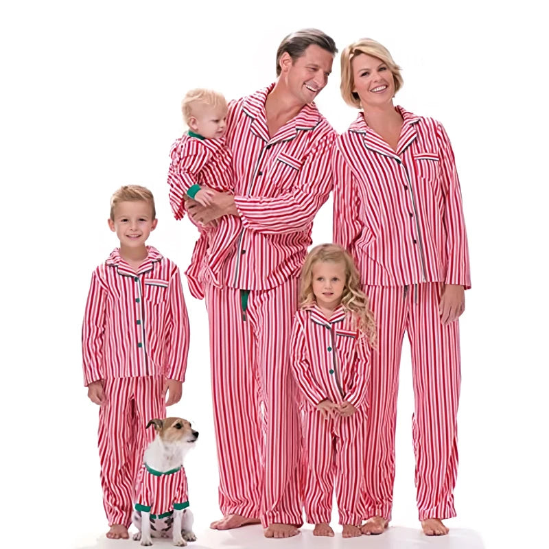 Flanell Pyjama Familie