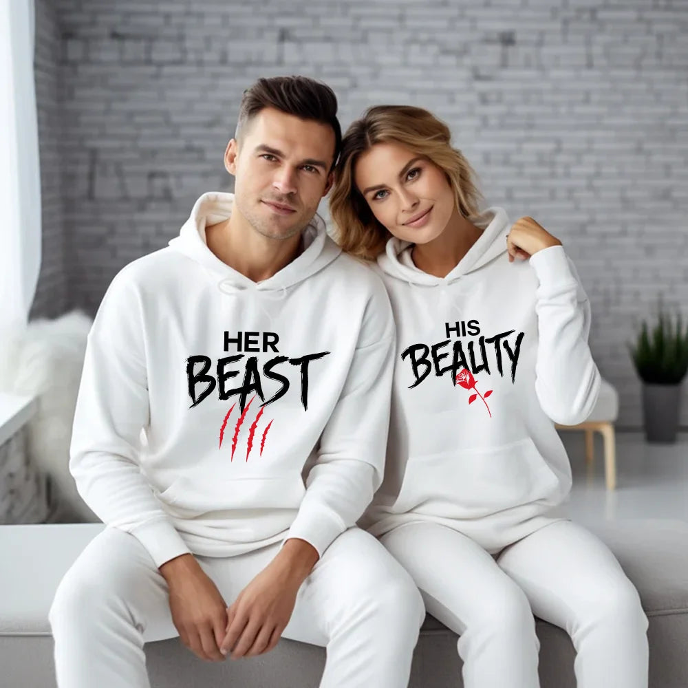 Funny Couple Hoodies