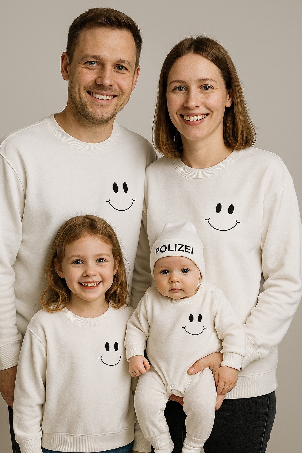 smiley-familienpullover
