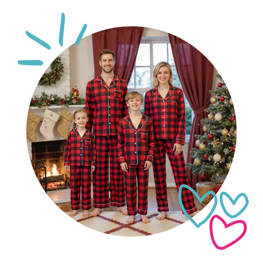 Familien Schlafanzug