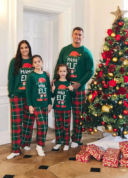 Christmas Elf Family Pajamas