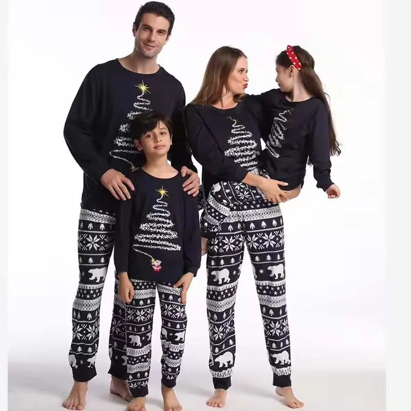 Kids Christmas Pajamas Family