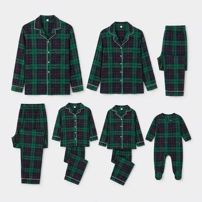 Matching Family Christmas Pajamas Plaid