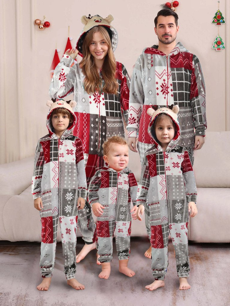 Family Christmas Fleece Pajamas