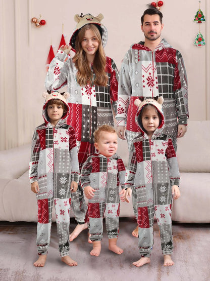 Family Christmas Fleece Pajamas