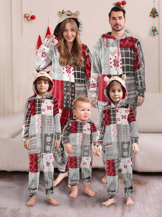 Family Christmas Fleece Pajamas
