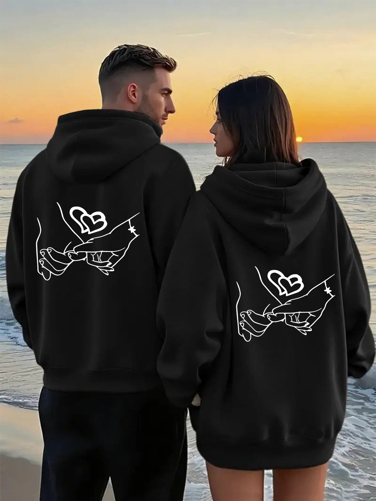 Lesbian Couple Hoodies – Ansicht 2