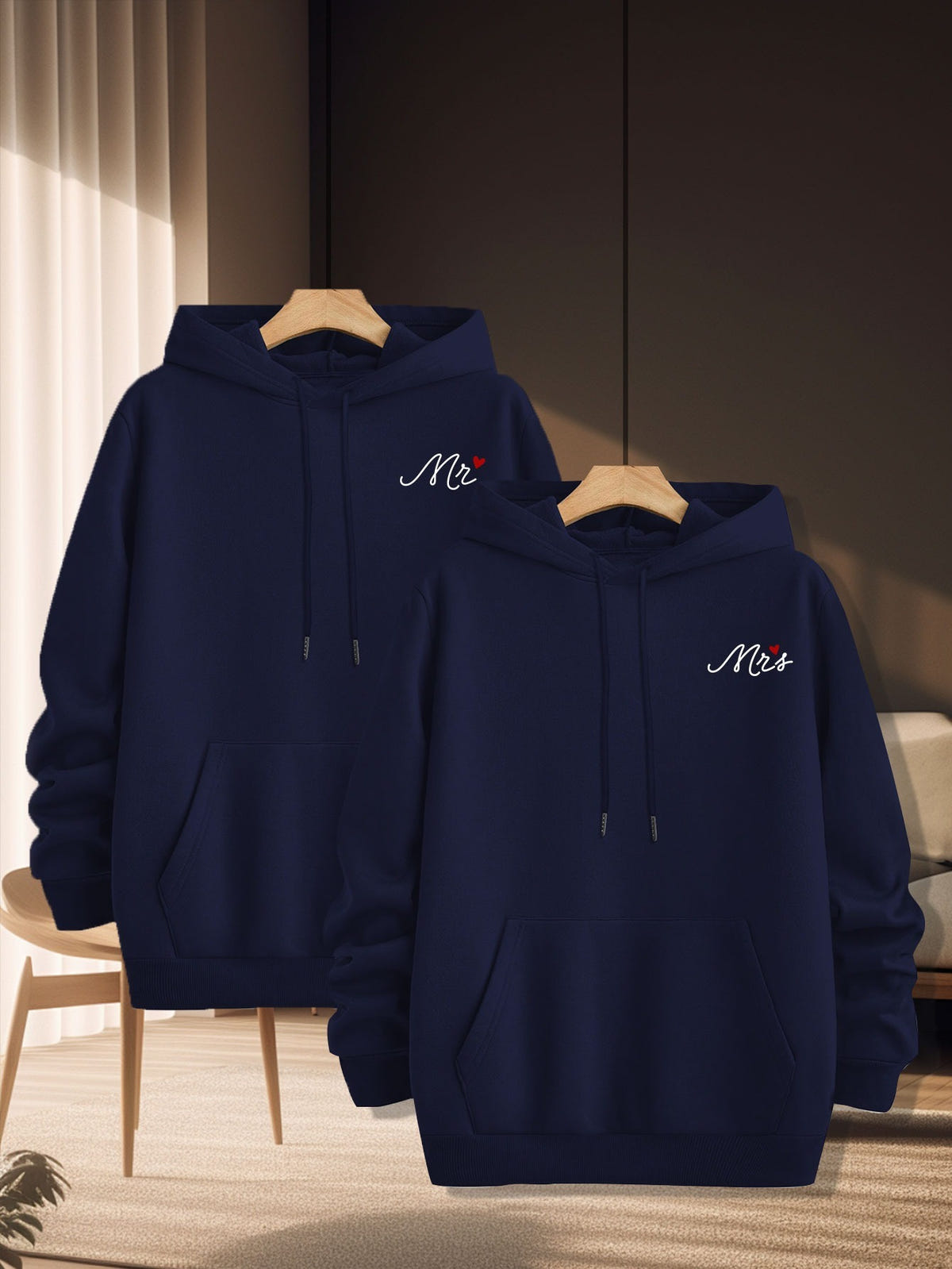 Partner Pullover Mr Mrs – Ansicht 3