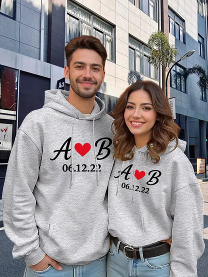 Customized Matching Hoodies – Ansicht 3