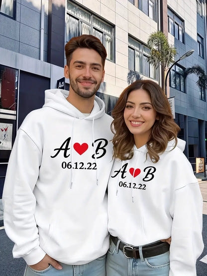 Customized Matching Hoodies – Ansicht 4
