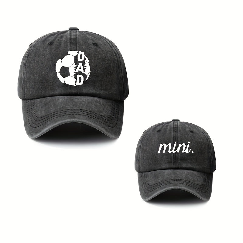 Vater-Sohn-Kappe Fußball