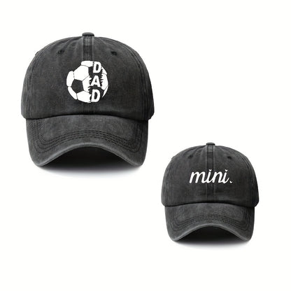 Vater-Sohn-Kappe Fußball