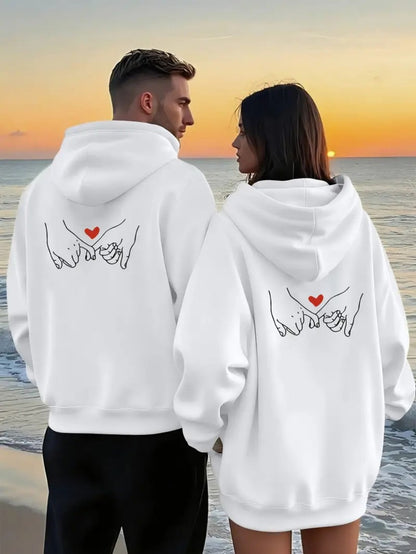 Cute Matching Couples Hoodies