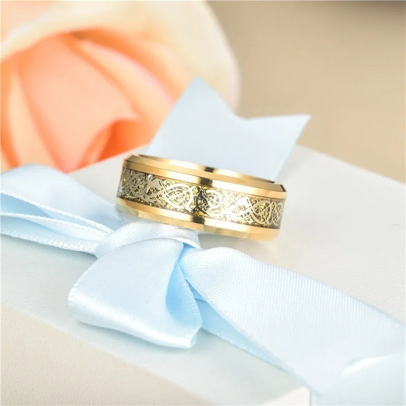 Unique Couple Rings Gold