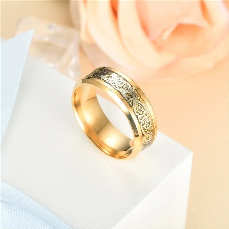 Unique Couple Rings Gold