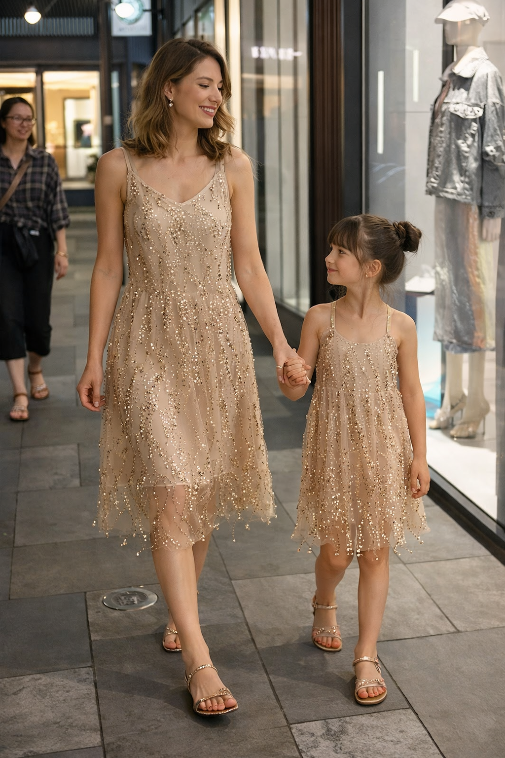 abendkleid-mutter-tochter-partnerlook