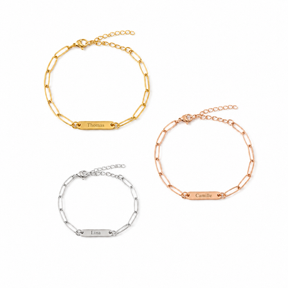 Armband Familie Gravur